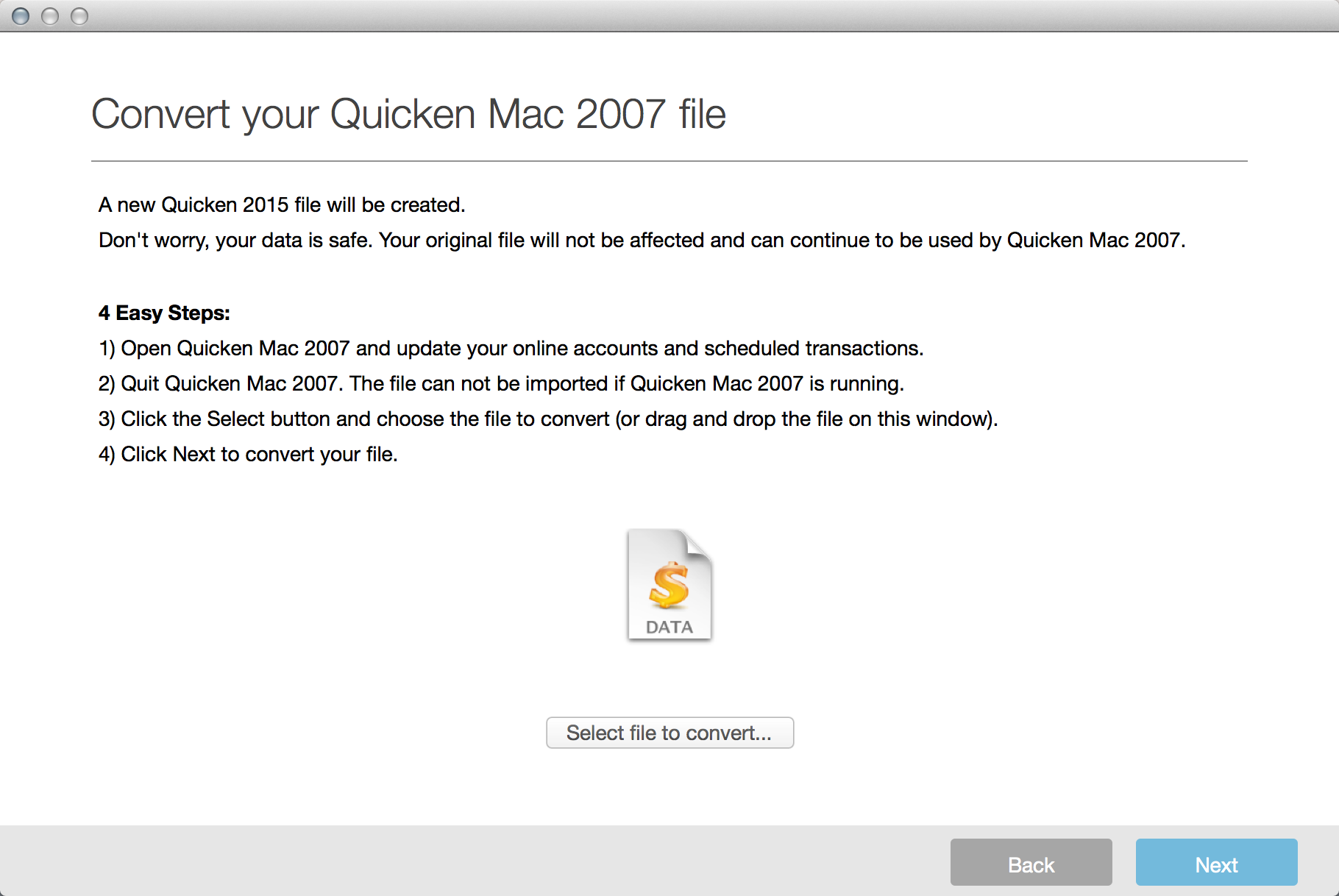validate quicken 2018 for mac file